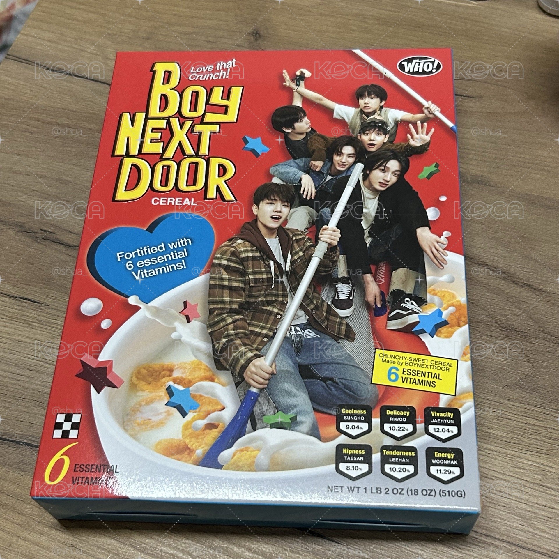 WHO! 麥片盒 空專