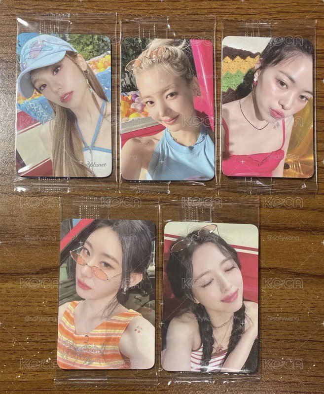 ［可直接下單］ITZY Kill My Doubt k4預售 特典卡 小卡 ktown4U