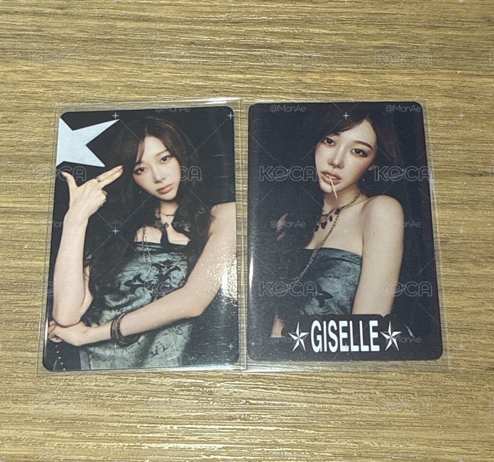 Giselle年曆內附