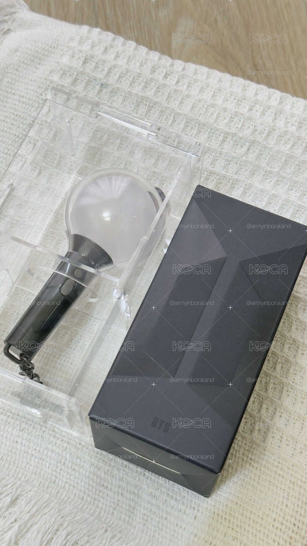 BTS特別版小手燈 手燈吊飾 附透明保護殼