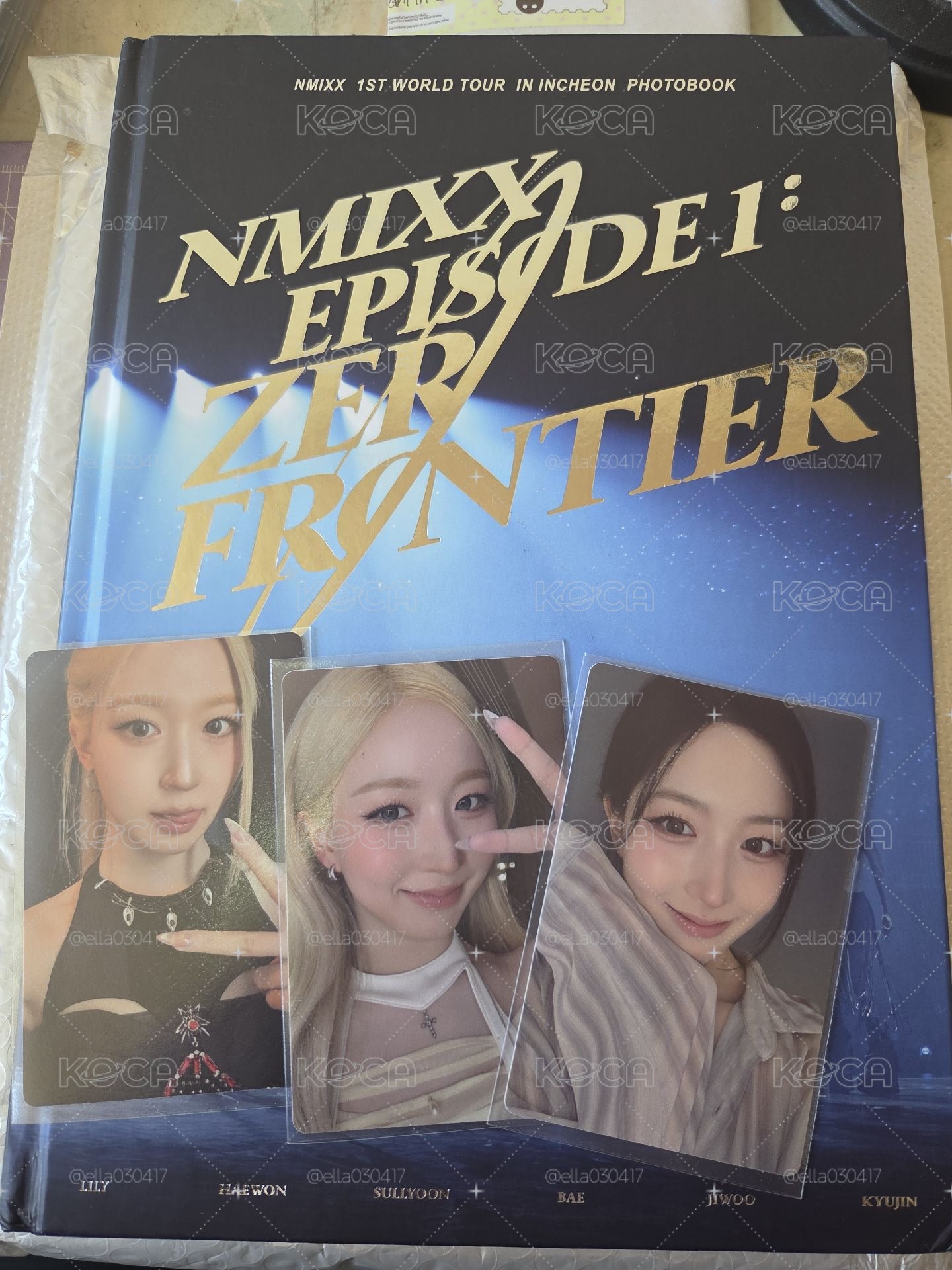 NMIXX世巡pb➕️海嫄固配小卡3張➕️小海報2張莉嫄➕️團體明信片（看圖二）