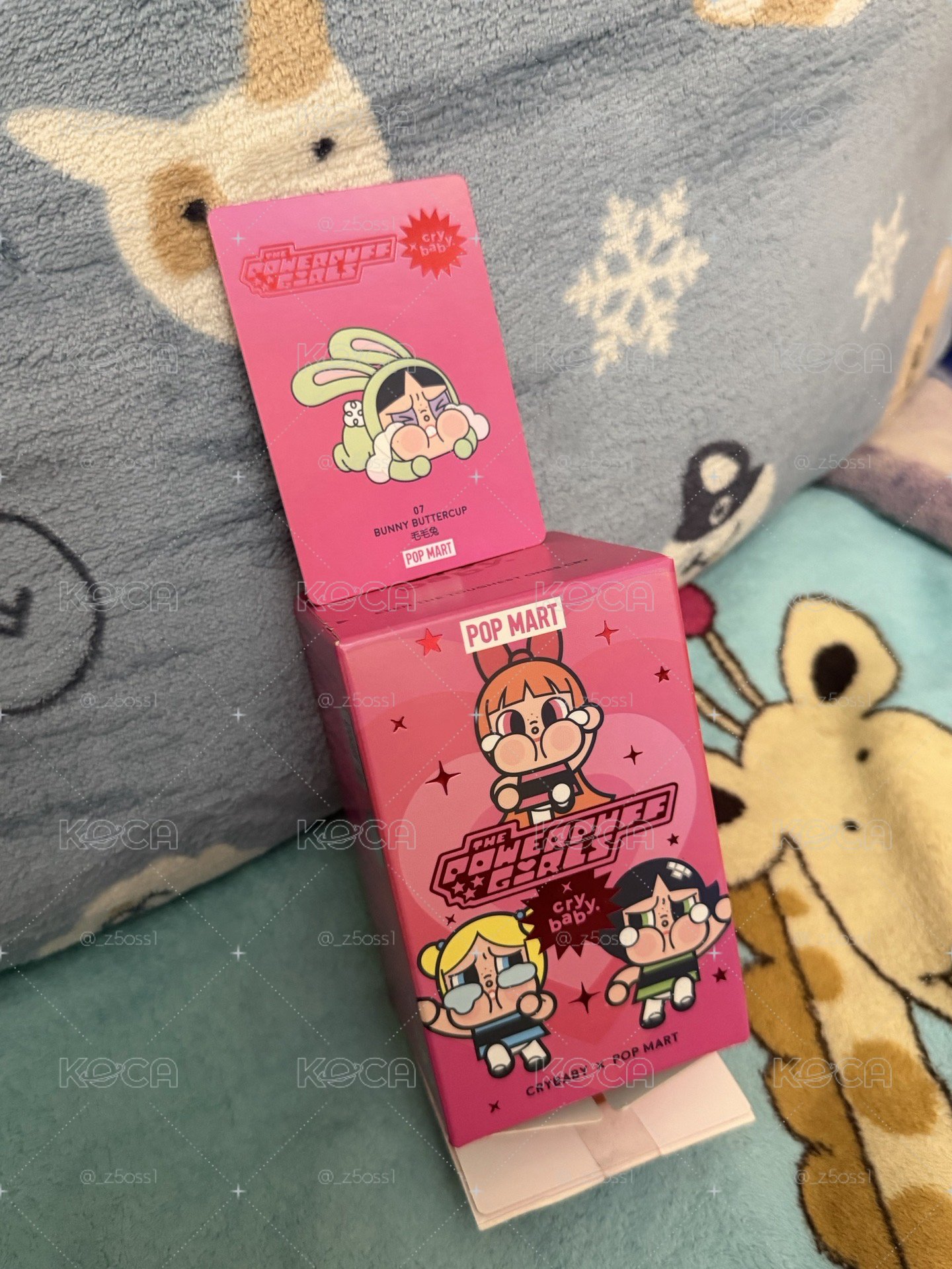 哭娃聯名飛天小女警 毛毛兔