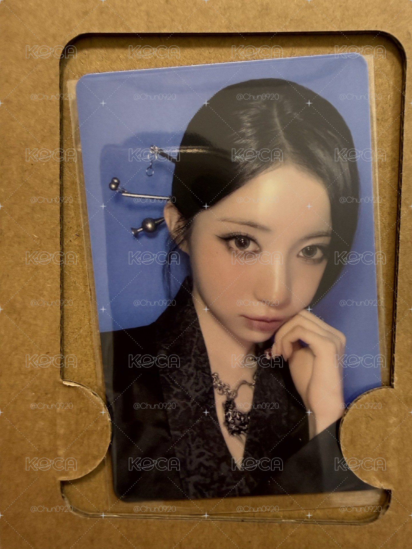 BABYMONSTER🐰角  京東 特典卡 中背