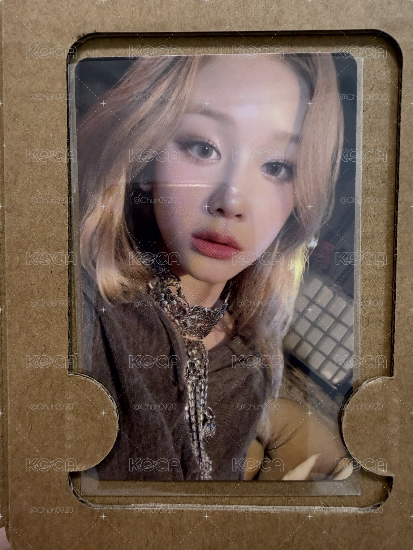 BABYMONSTER🦌塔  京東 特典卡 中背
