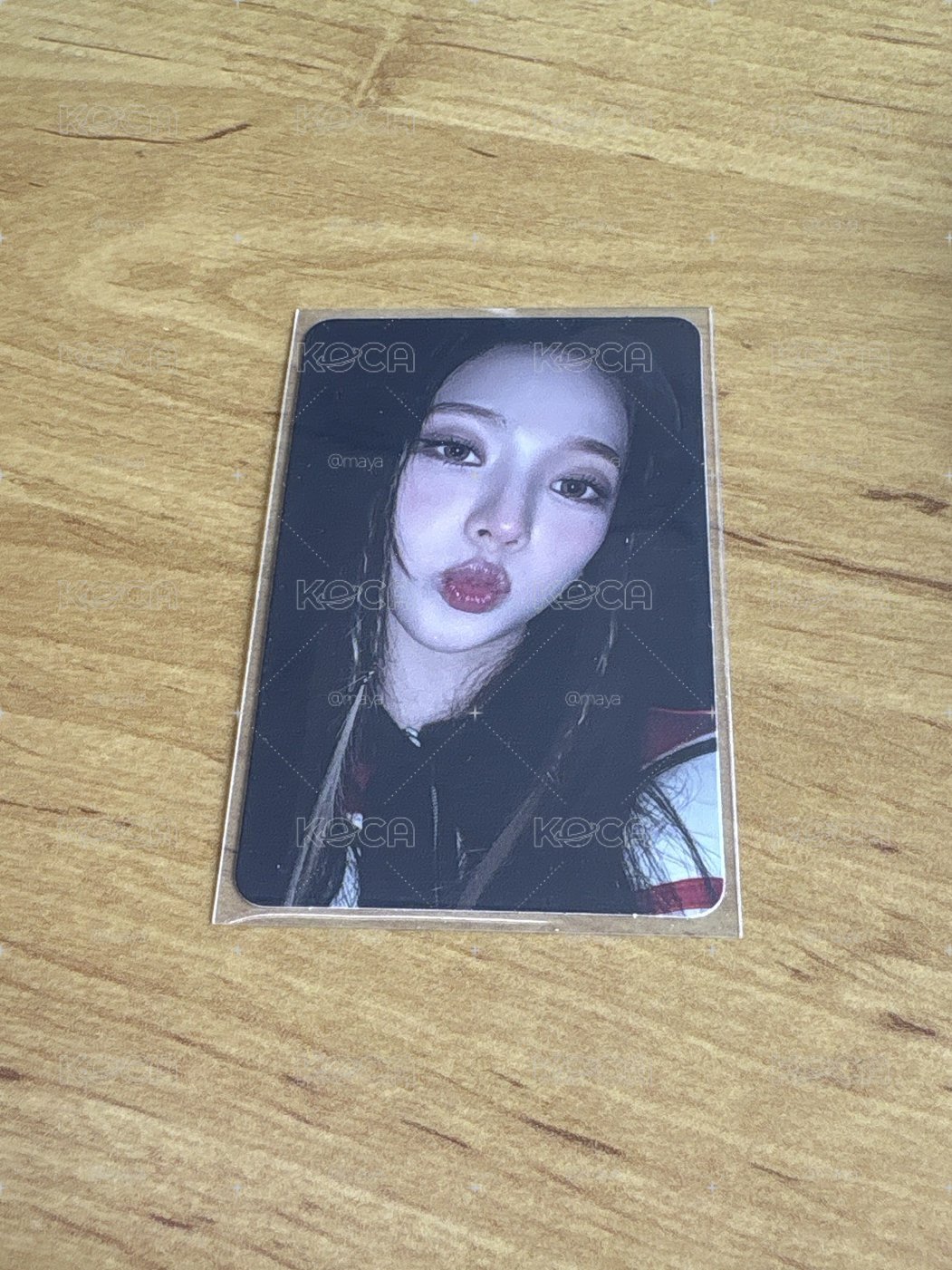 aespa 劉知珉 Karina 快閃隨機 B版小卡 柚 機車柚 嘟嘴柚 快閃卡 隨機卡