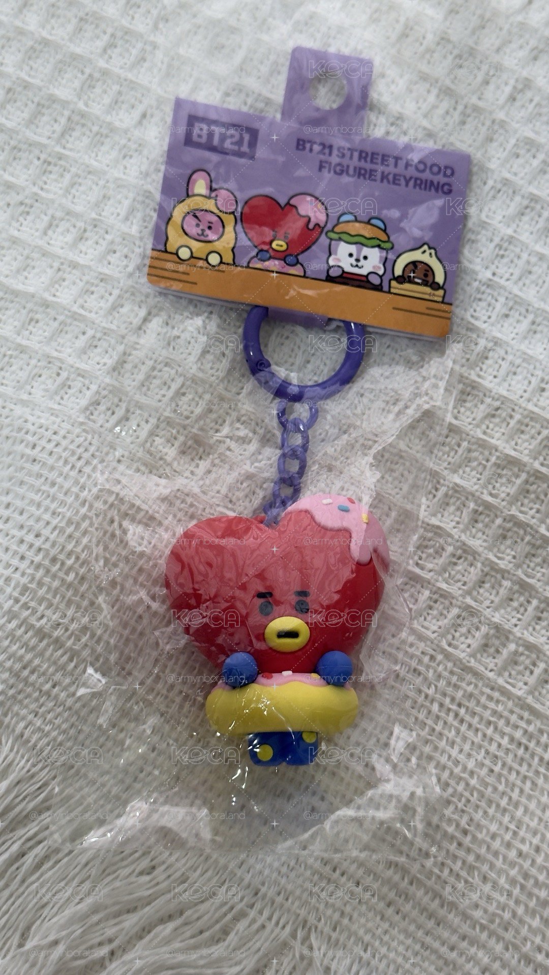 BT21 TATA鑰匙圈吊飾