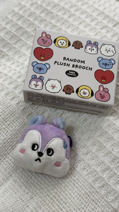 BT21 MANG別針盲盒 尷尬臉