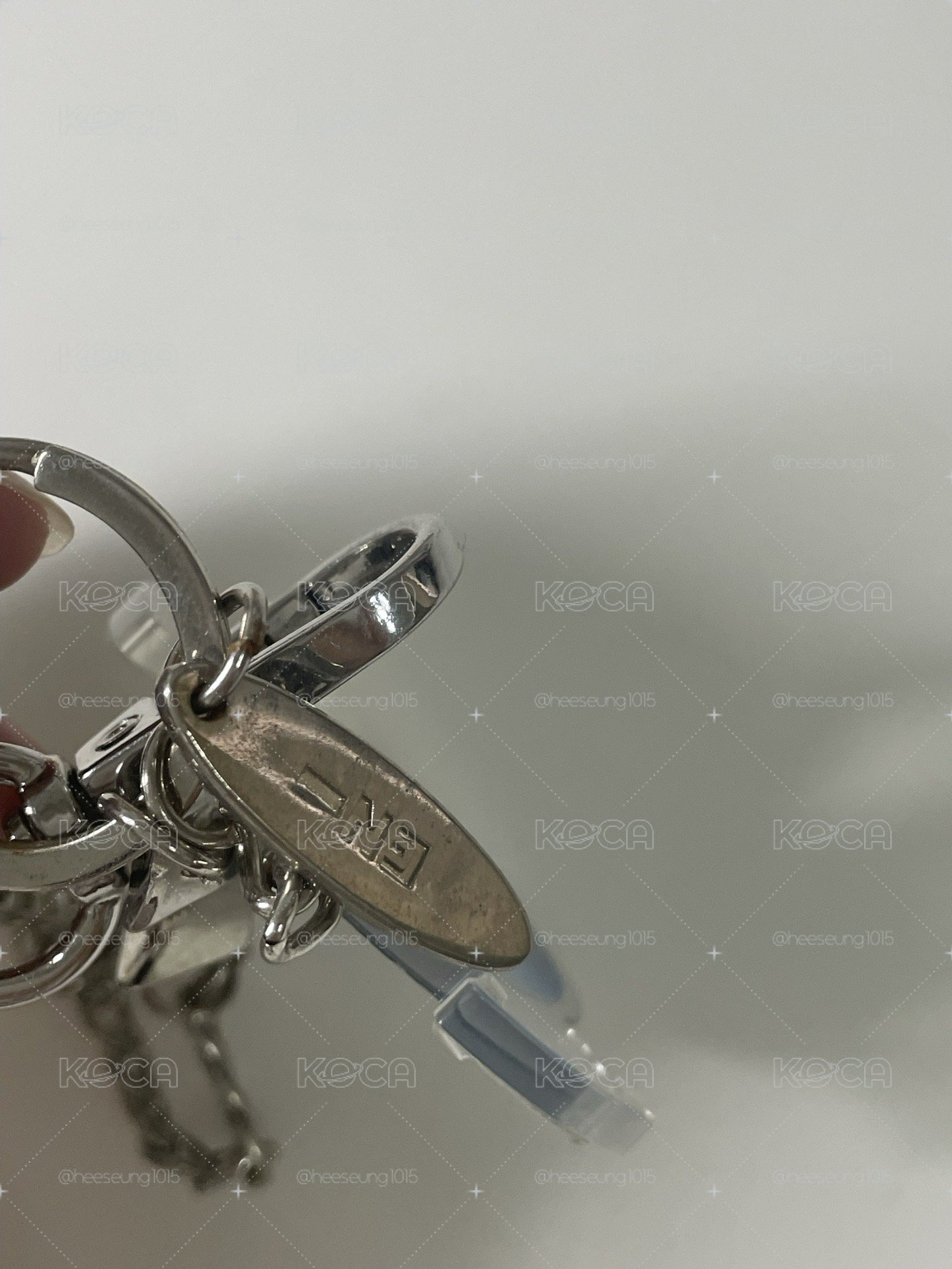 李羲承 迷七 鑰匙圈吊飾 有損