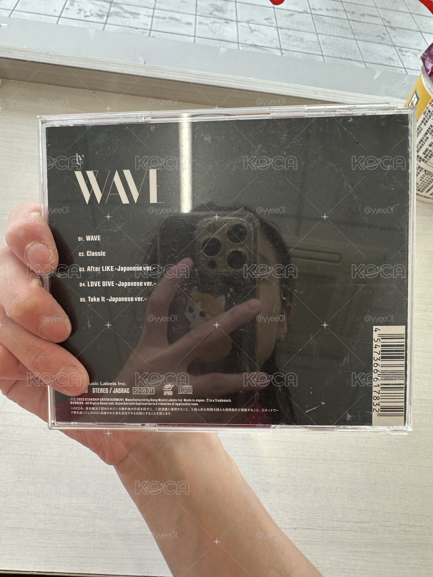 📍IVE WAVE 專輯 日本會員限定盤 單封 DIVE ver.（有贈送官方小卡1