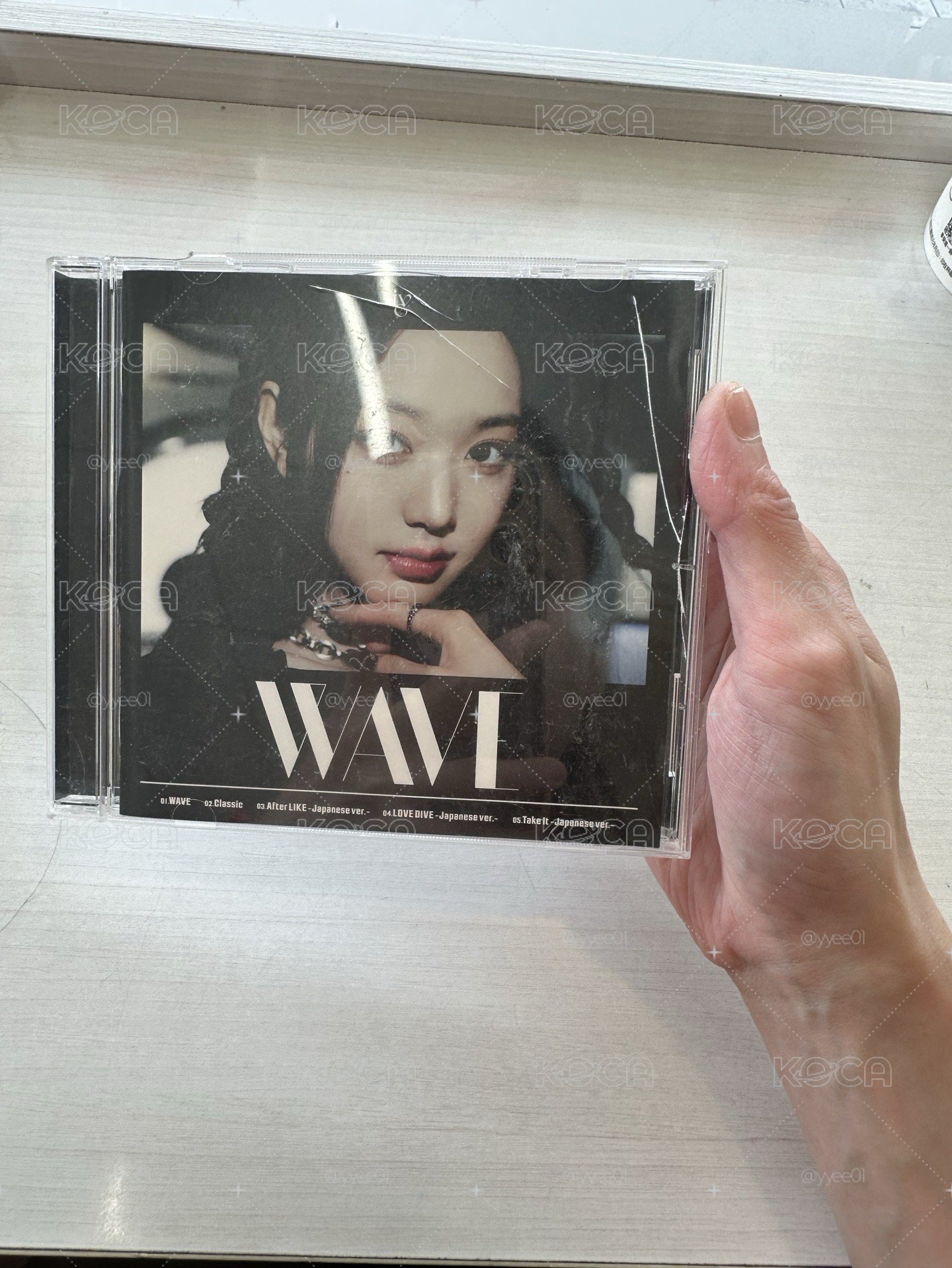 📍IVE WAVE 專輯 日本會員限定盤 單封 DIVE ver.（有贈送官方小卡1