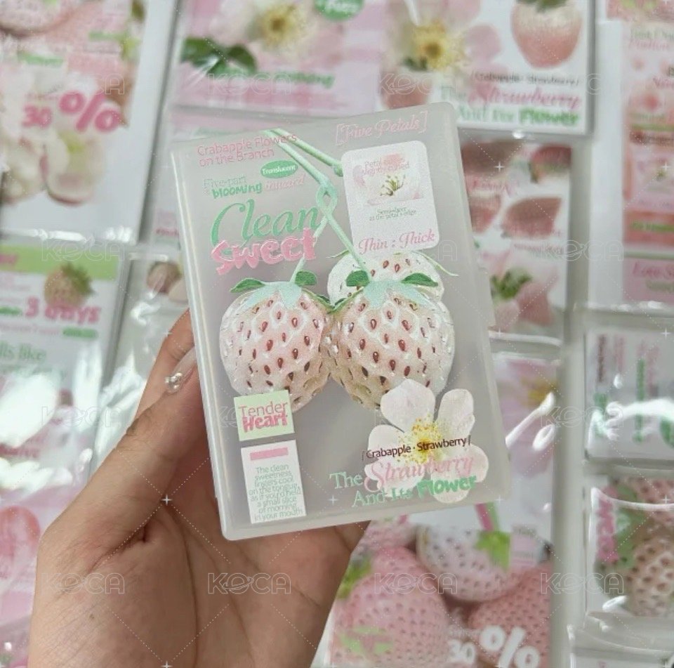 白草莓奈花磨砂盒