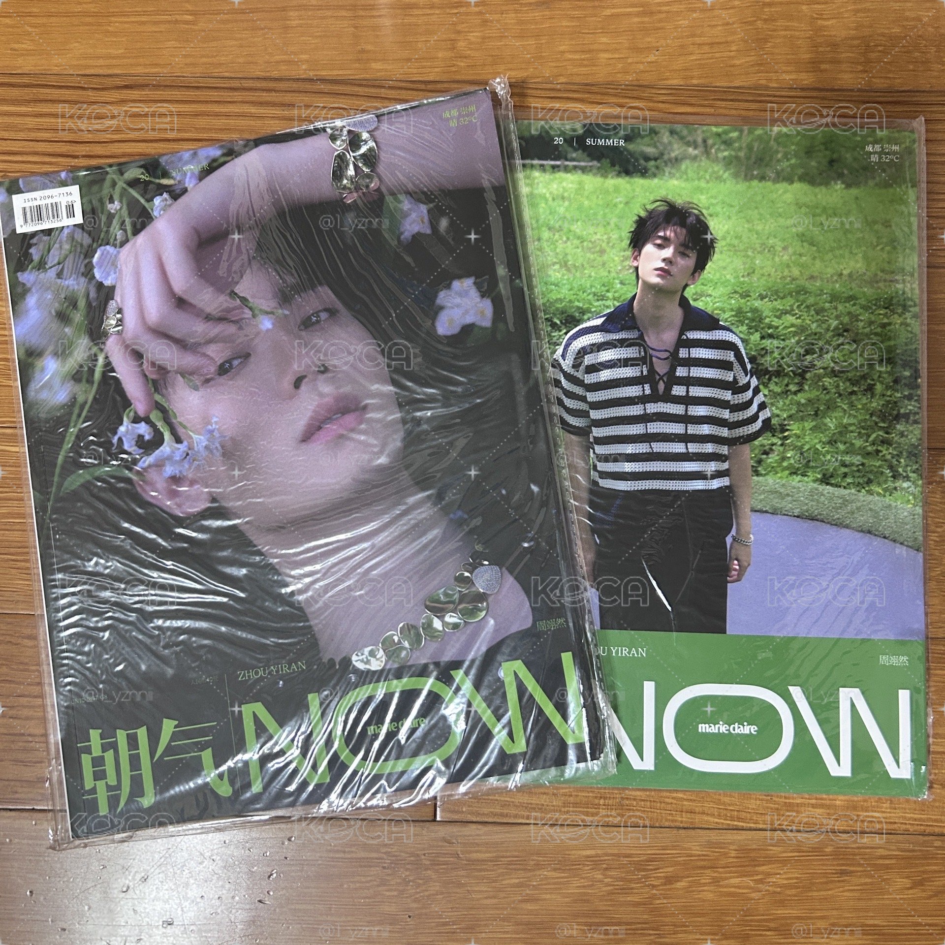 周翊然✖️MarieClaireNOW夏季刊雜誌封面