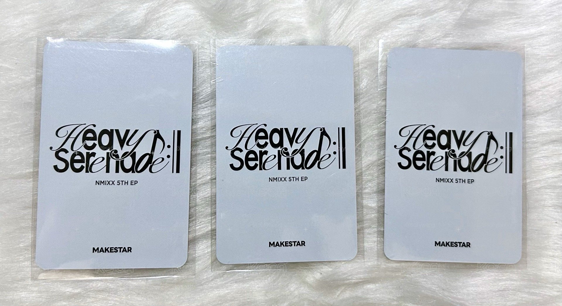 ［可直接下單］NMIXX Heavy Serenade ms預售 簽卡 簽名小卡 特典