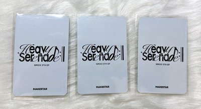 ［可直接下單］NMIXX Heavy Serenade ms預售 簽卡 簽名小卡 特典