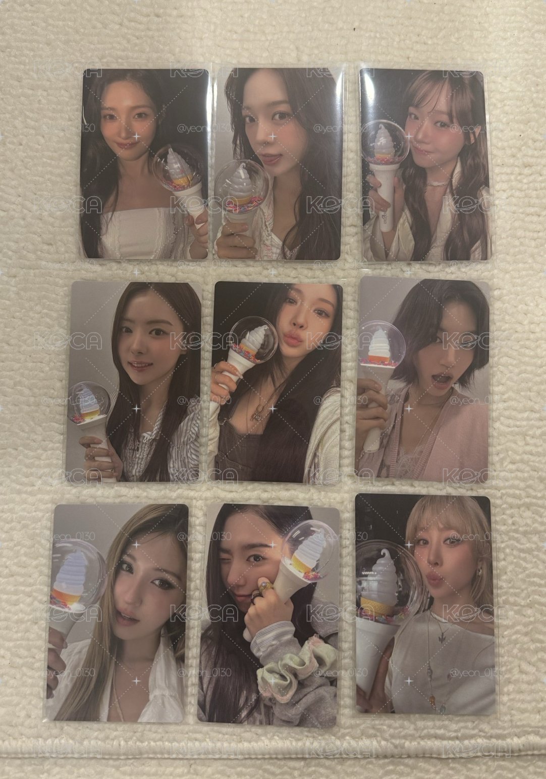 I.O.I 手燈卡 現貨