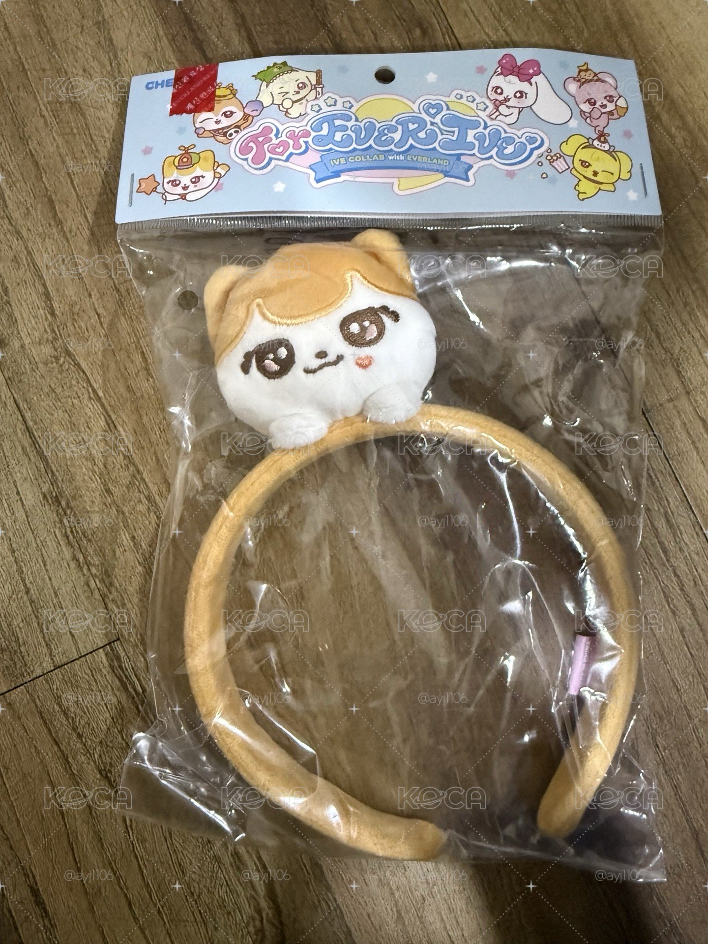 現貨  愛寶髮箍 栗