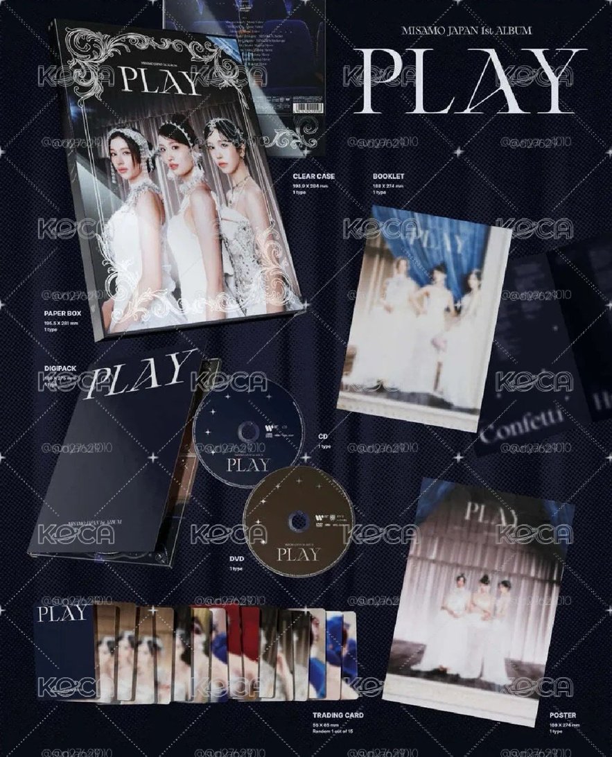 MISAMO 正規專輯ㄧPLAY 初回盤A