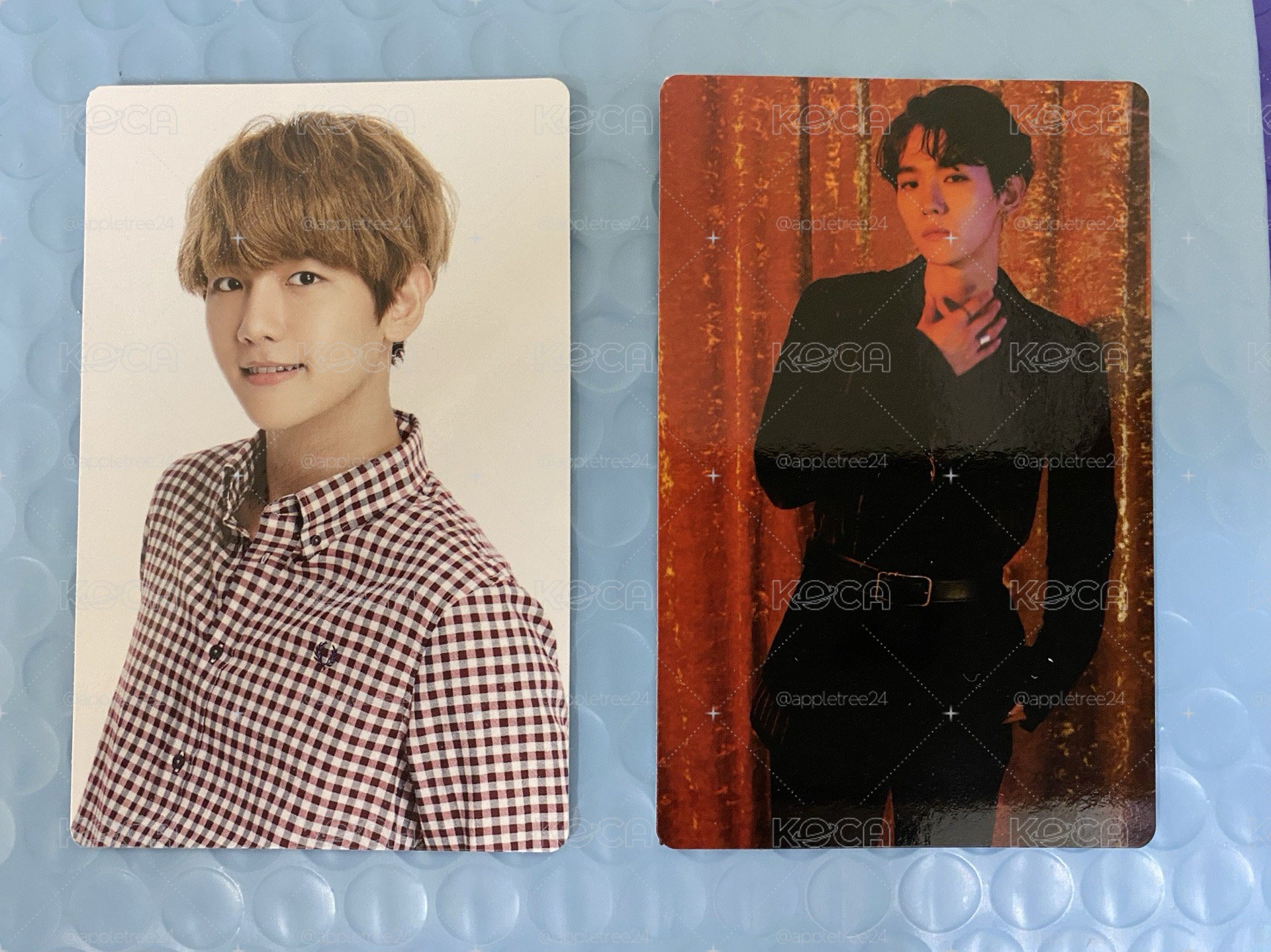 EXO SUM x CLEVOS BAEKHYUN 濕紙巾滿額小卡
