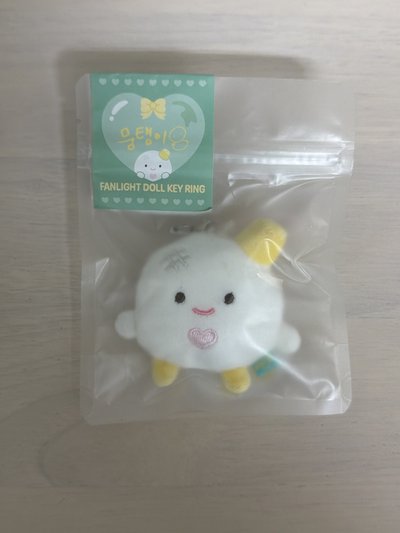 全新未拆冬手燈娃