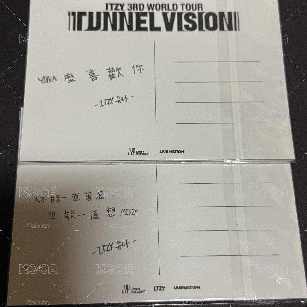 高雄場 day1+day2明信片