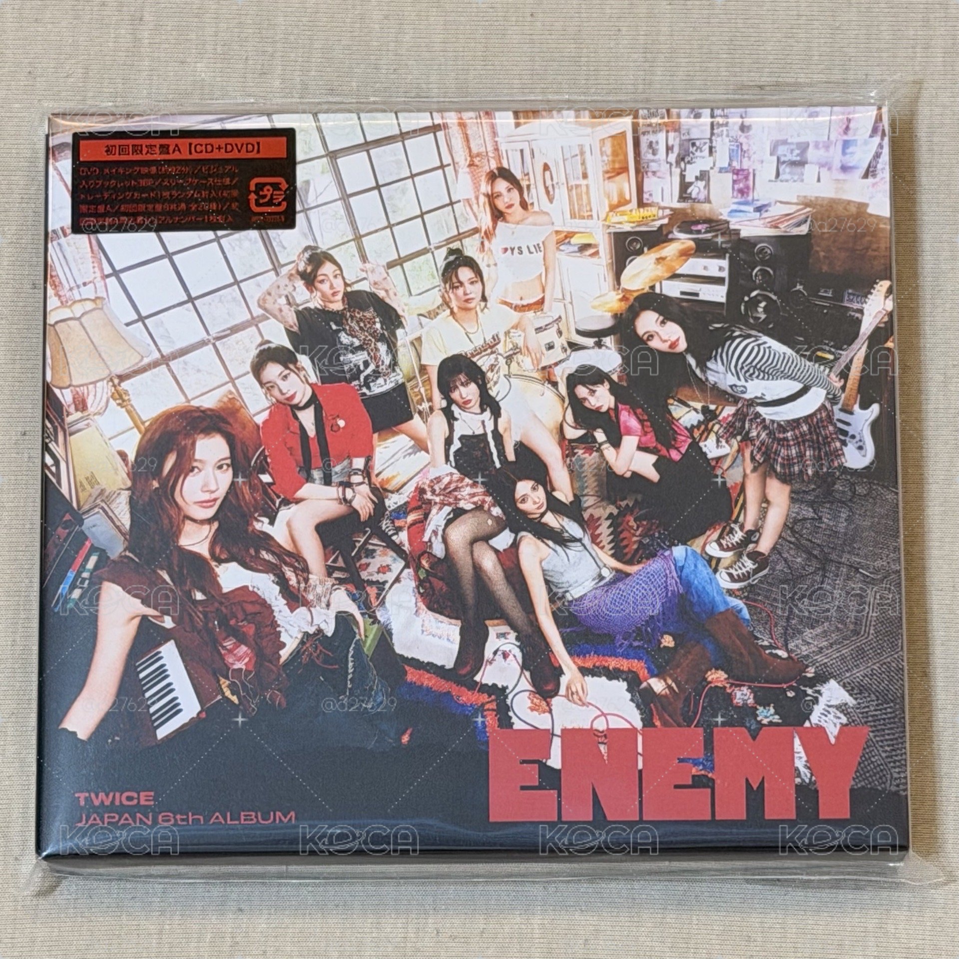 現貨！TWICE 日正規六 ENEMY 初回限定盤A