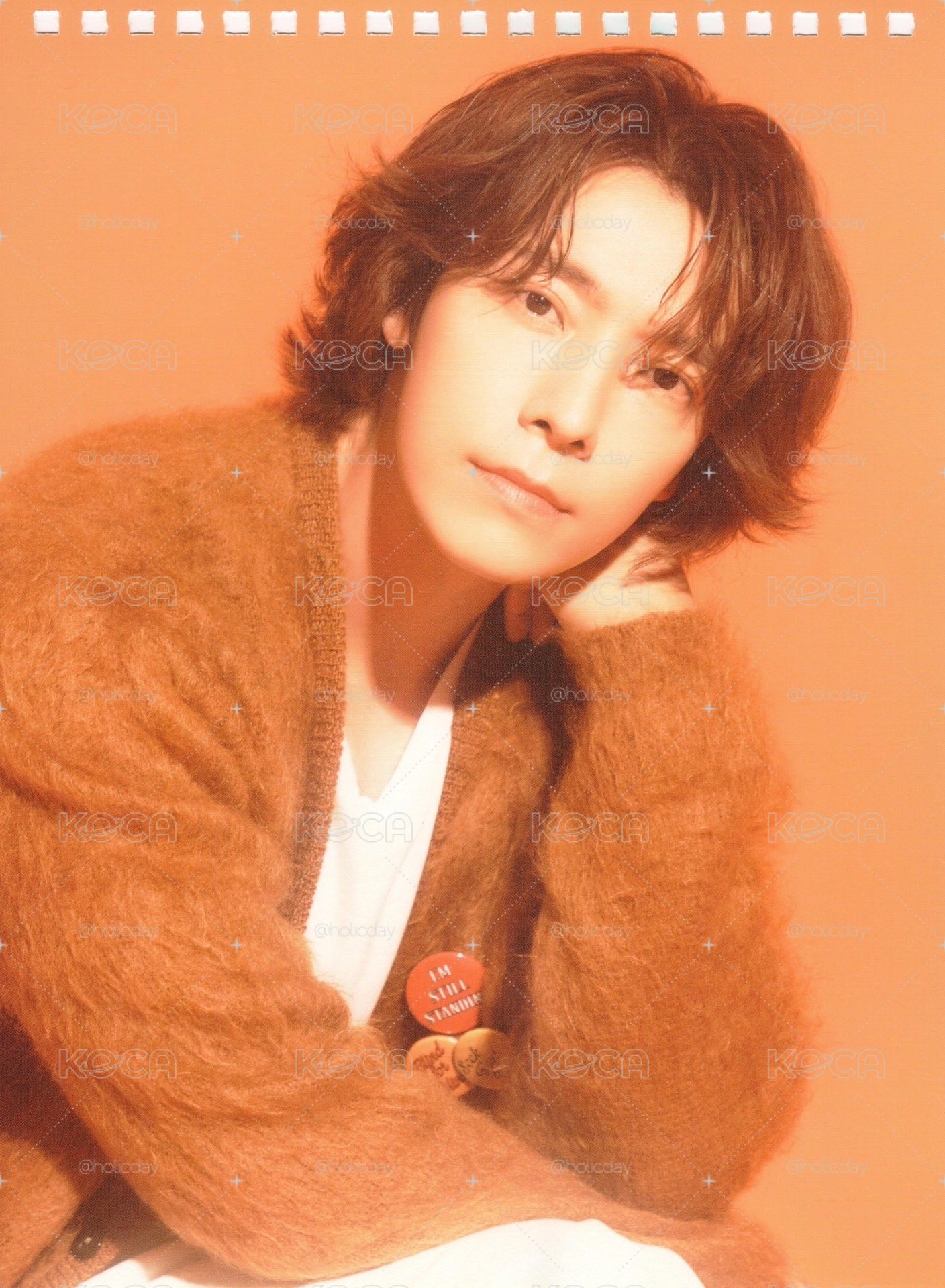 全新SUPER JUNIOR 2024 SEASON’S GREETINGS桌曆  內含各月份成員照片、筆記本/日記本