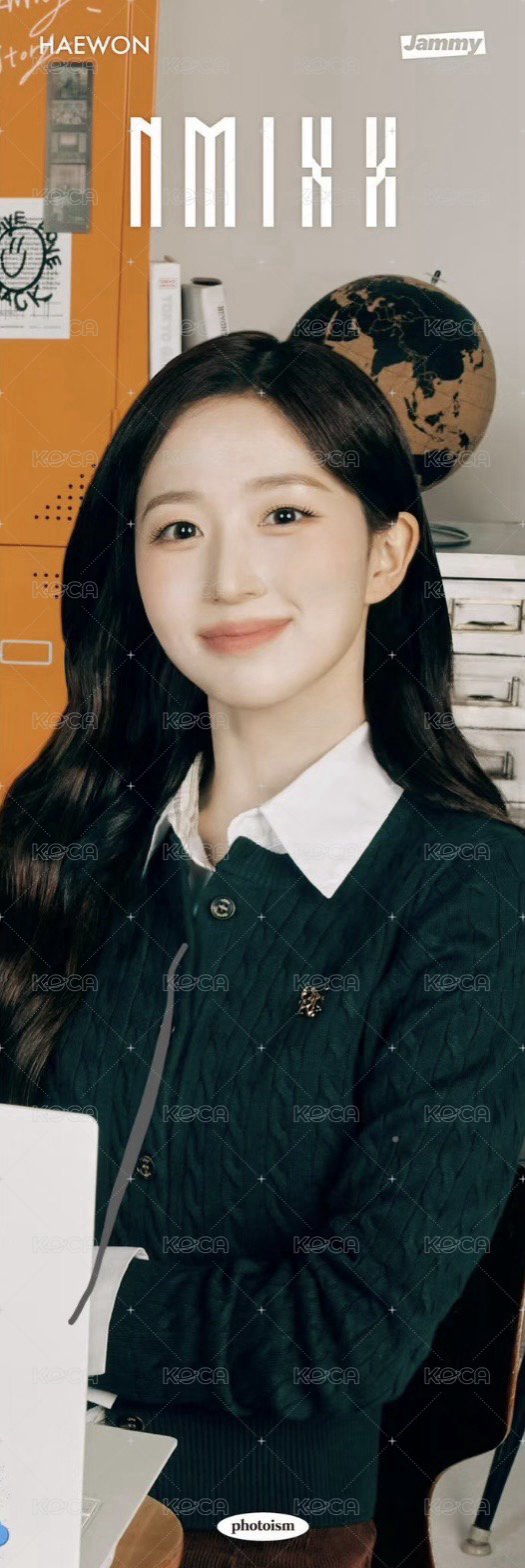 Jammy photoism 人生四格卡 / 拍貼  背面