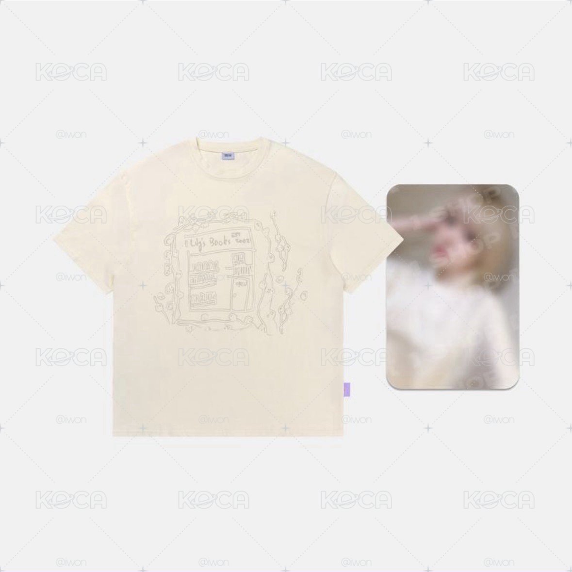 NMIXX artist label LILY T SHIRT 