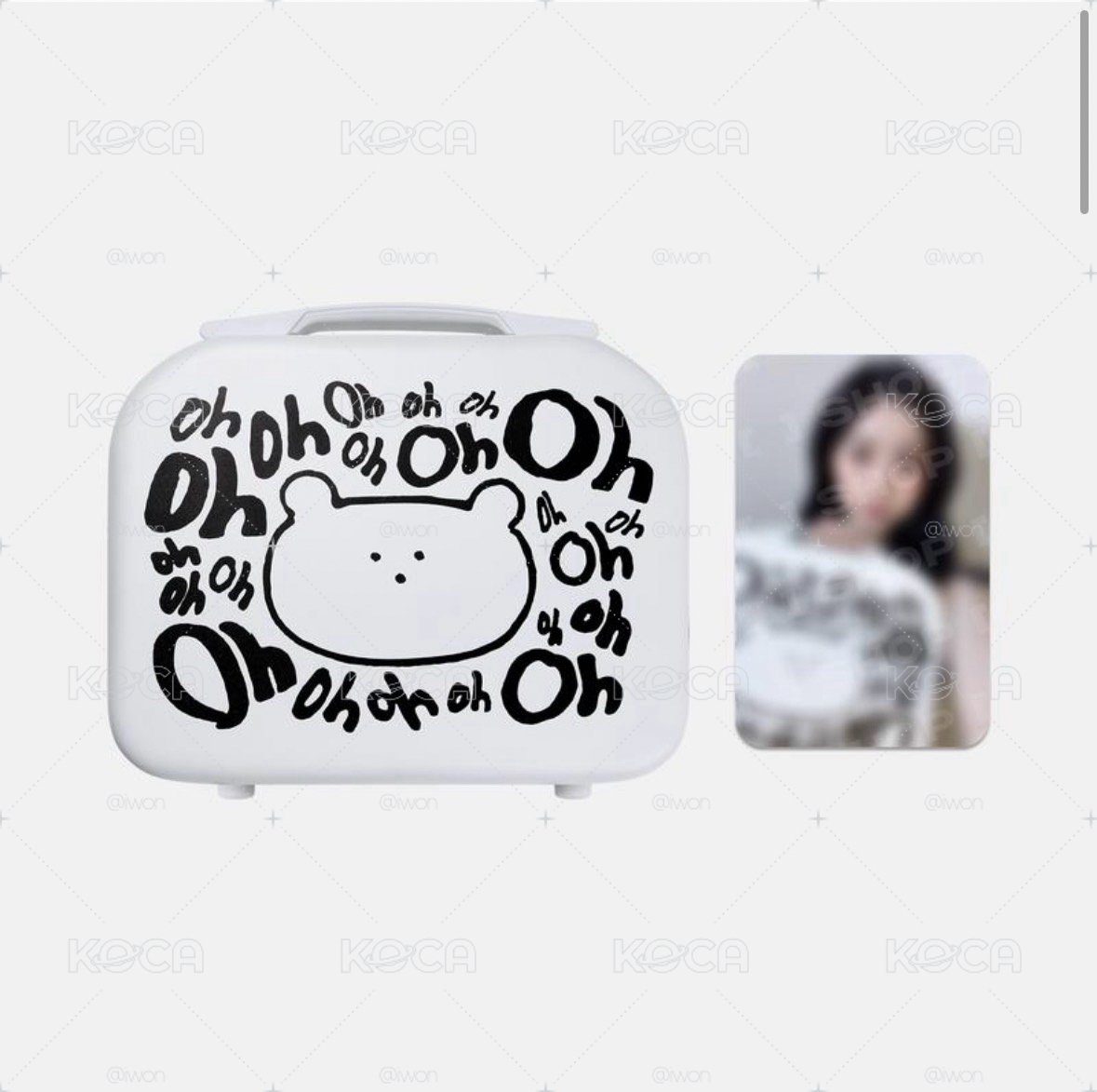 NMIXX artist label HAEWON行李箱