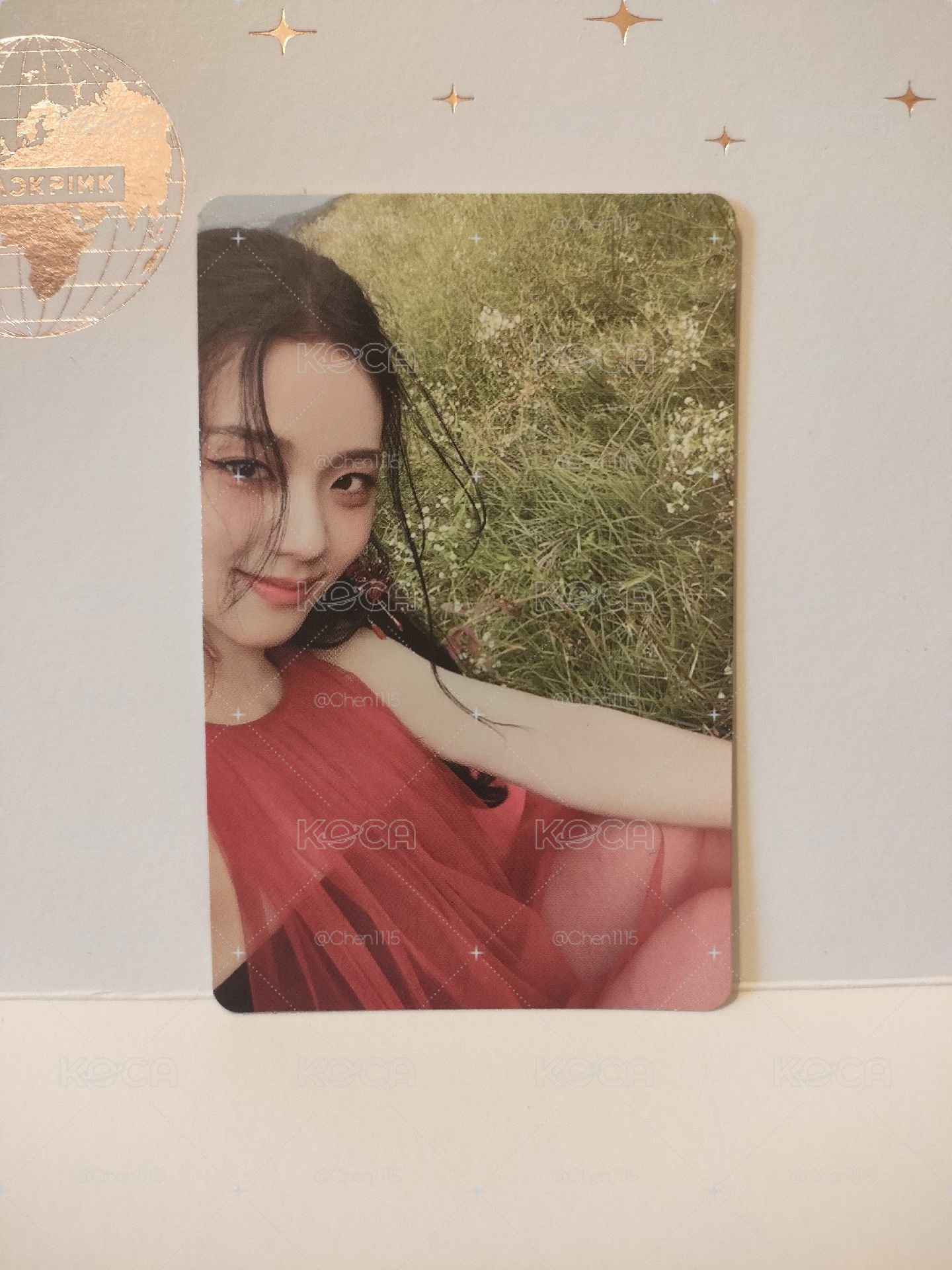Jisoo ME 紅版專卡