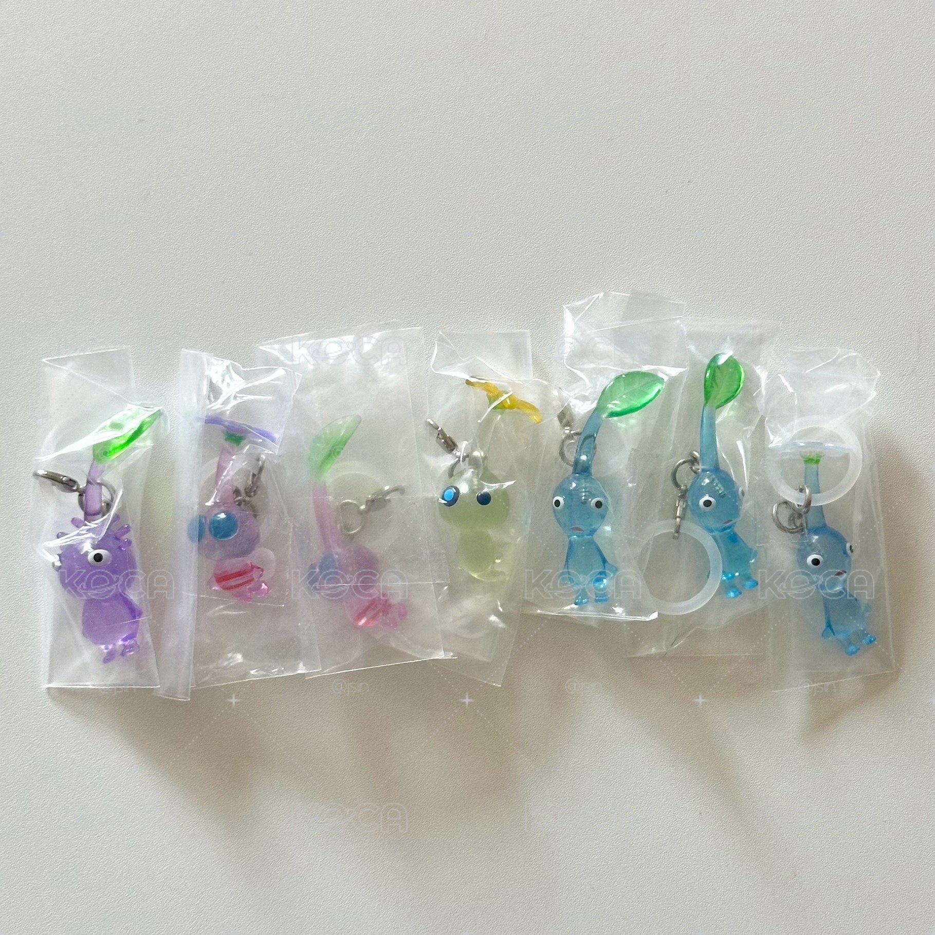 皮克敏扭蛋吊飾