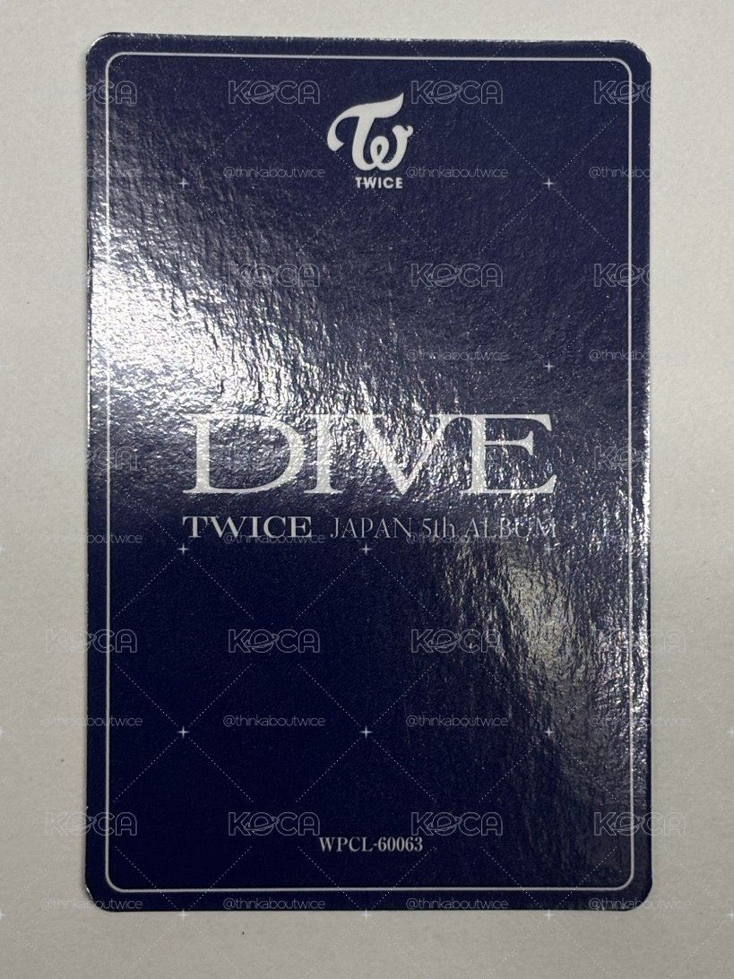 彩瑛 DIVE 個人盤小卡
