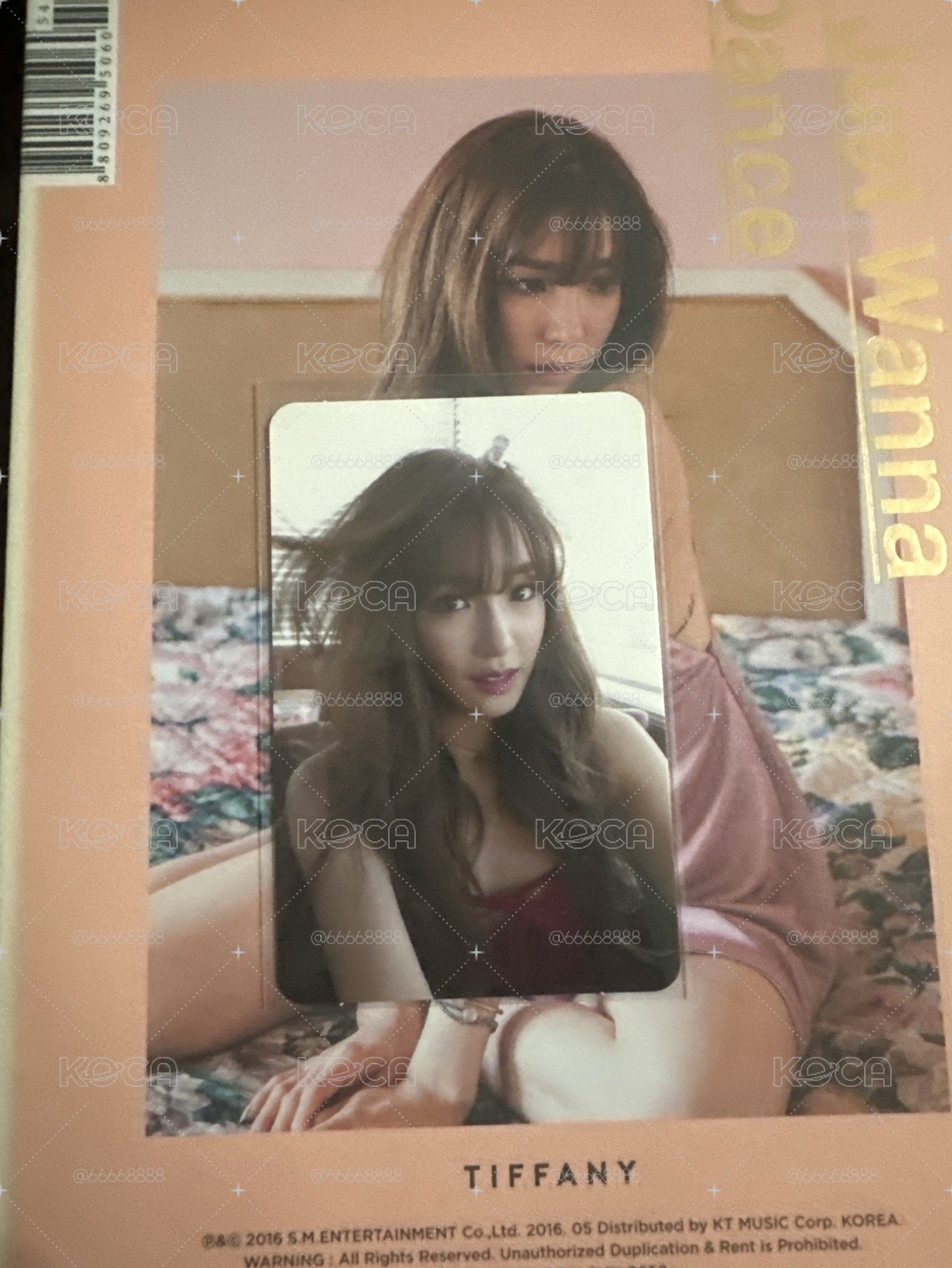 少女時代 Tiffany I just wanna專輯 