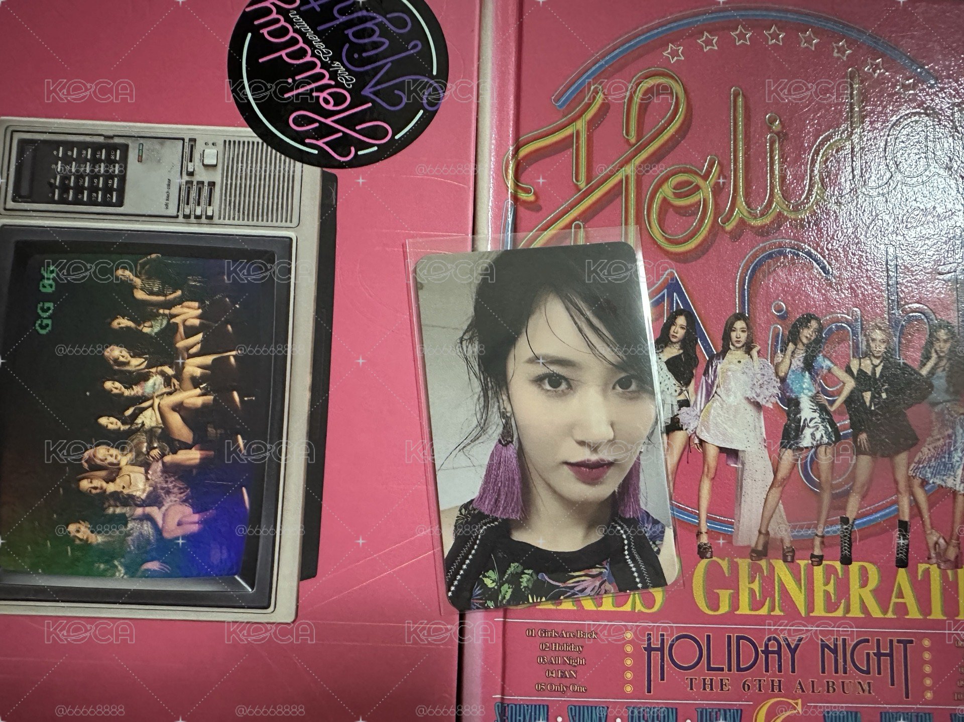 少女時代  holiday night 專輯  兩張合售