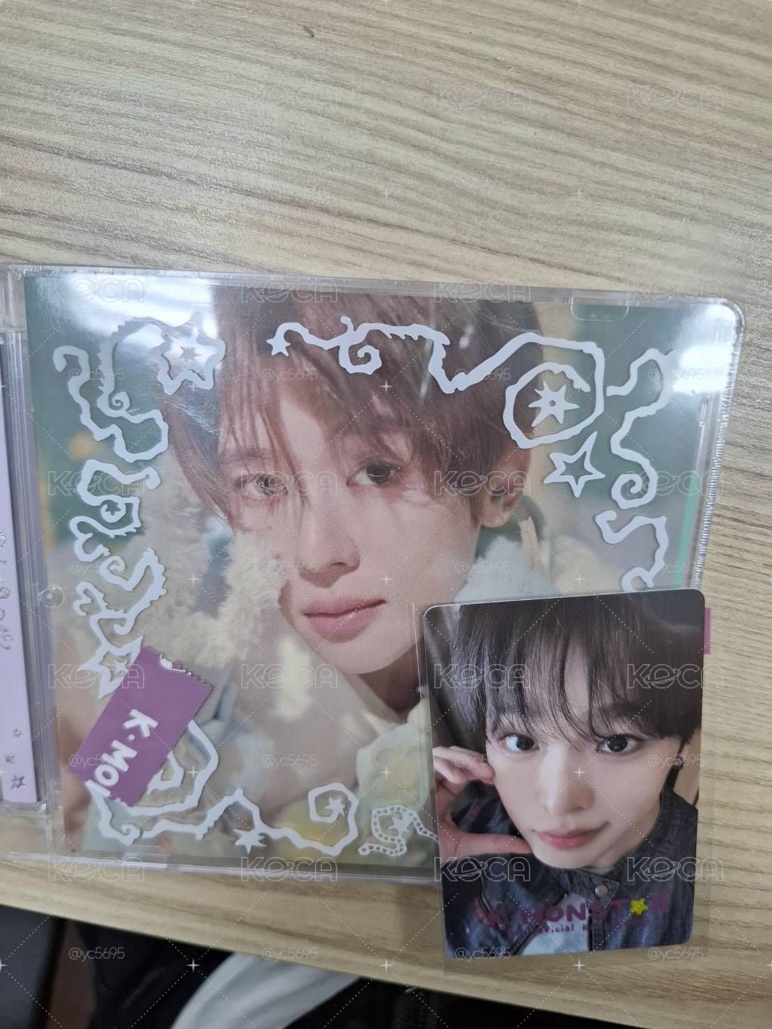 Sion單封+Riku台北簽售合影卡