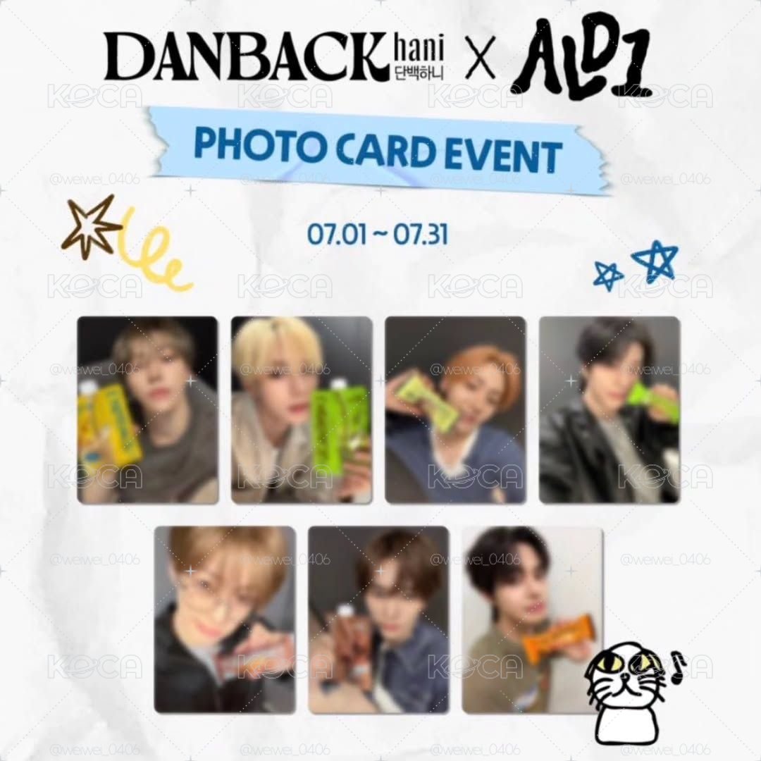 ALD1 DANBACKhani 代言卡 