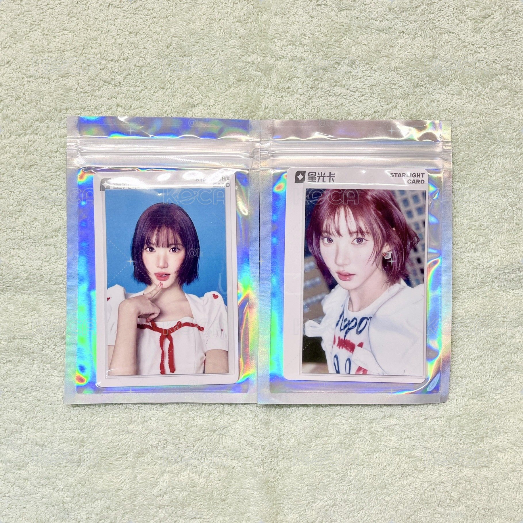 Jiwoo🍓RUDE! QQ音樂星光卡 碎片卡A+B