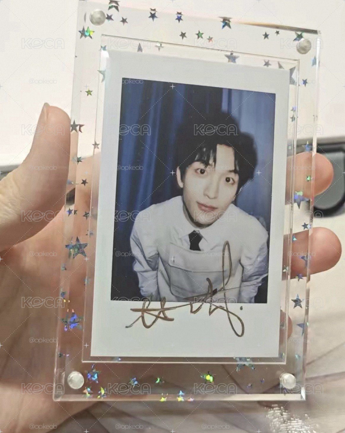 彩色亮閃星星卡套