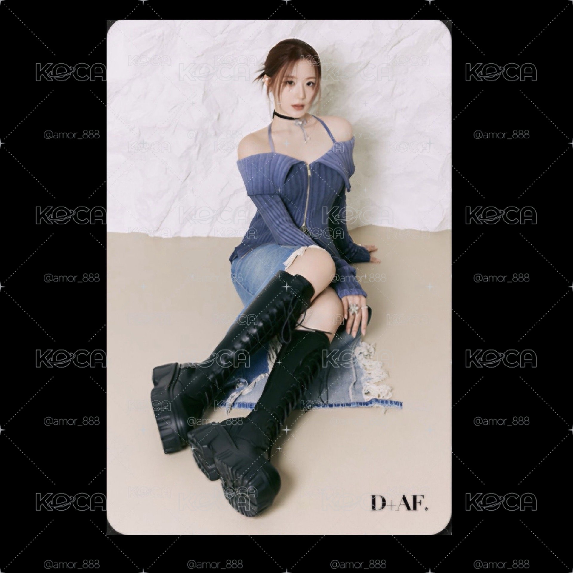 舒華 D+AF 代言卡
