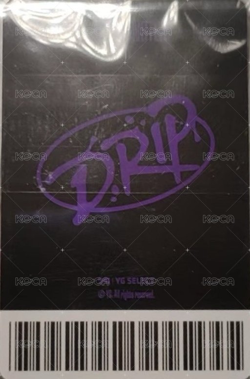 DRIP wvs 線上/仁寺洞快閃 滿額卡  背面