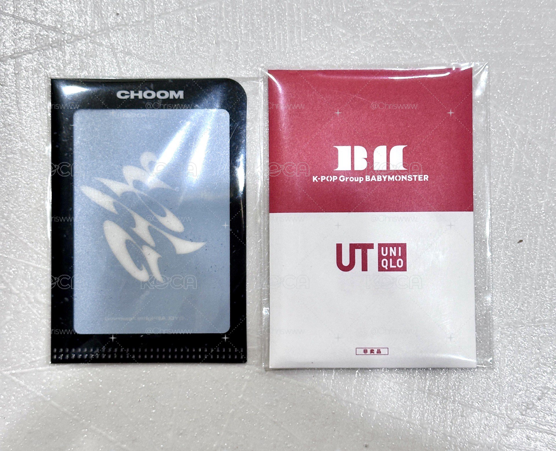 代言卡一套 送小資料夾