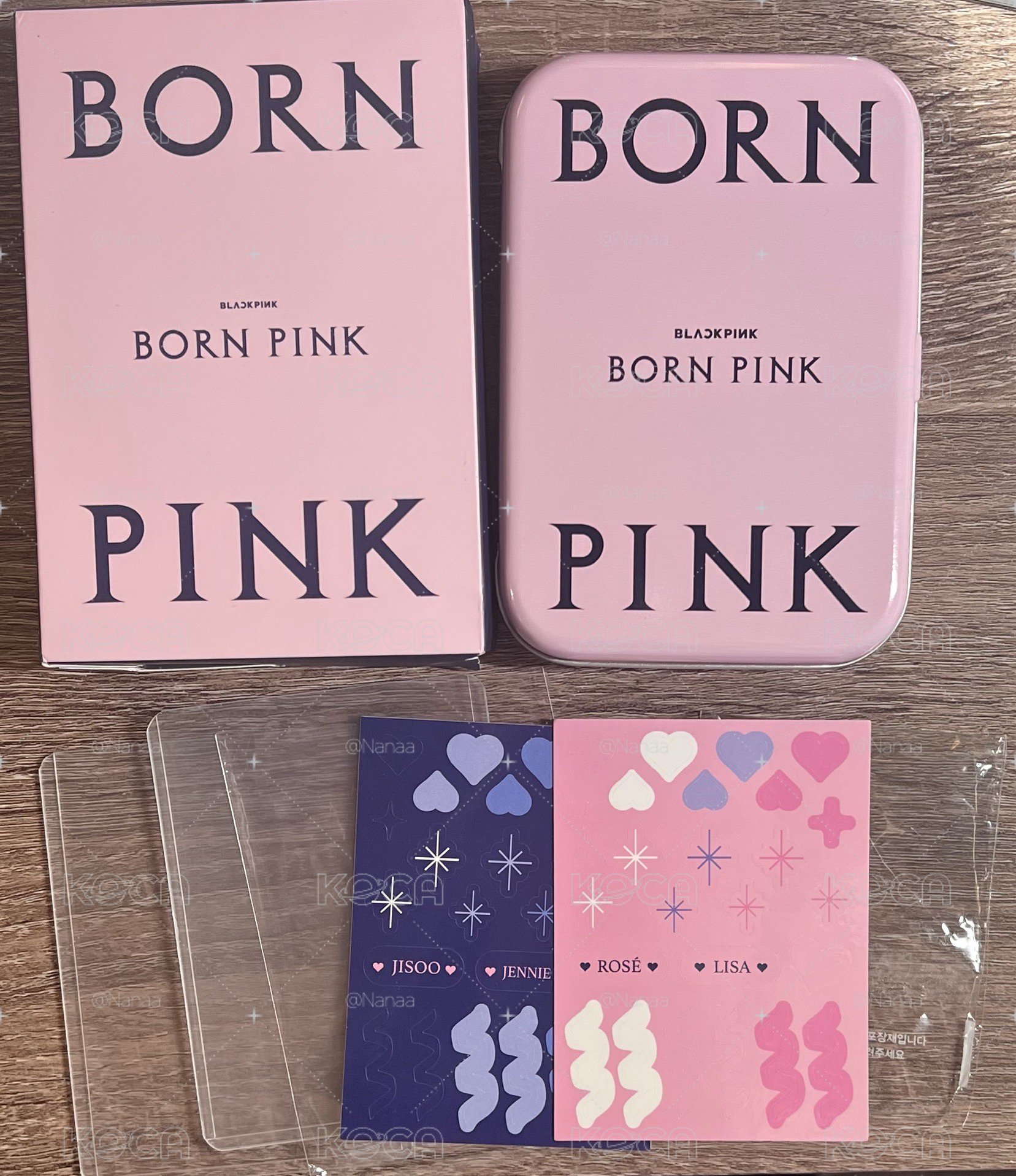 BORN PINK盒子