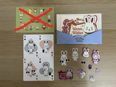 《MINITEET》撲克牌貼紙組合