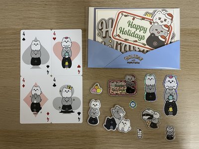 《MINITEET》撲克牌貼紙組合