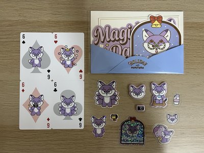 《MINITEET》撲克牌貼紙組合
