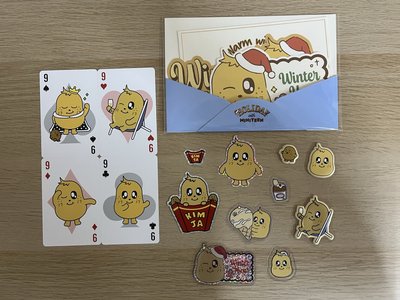 《MINITEET》撲克牌貼紙組合