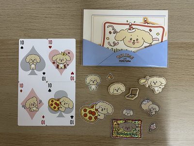 《MINITEET》撲克牌貼紙組合