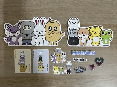 《MINITEET》撲克牌貼紙組合