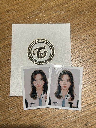 TWICE university 娜璉 安可周邊