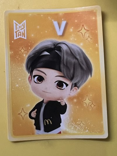 McDonald BTS V TinyTan 公仔